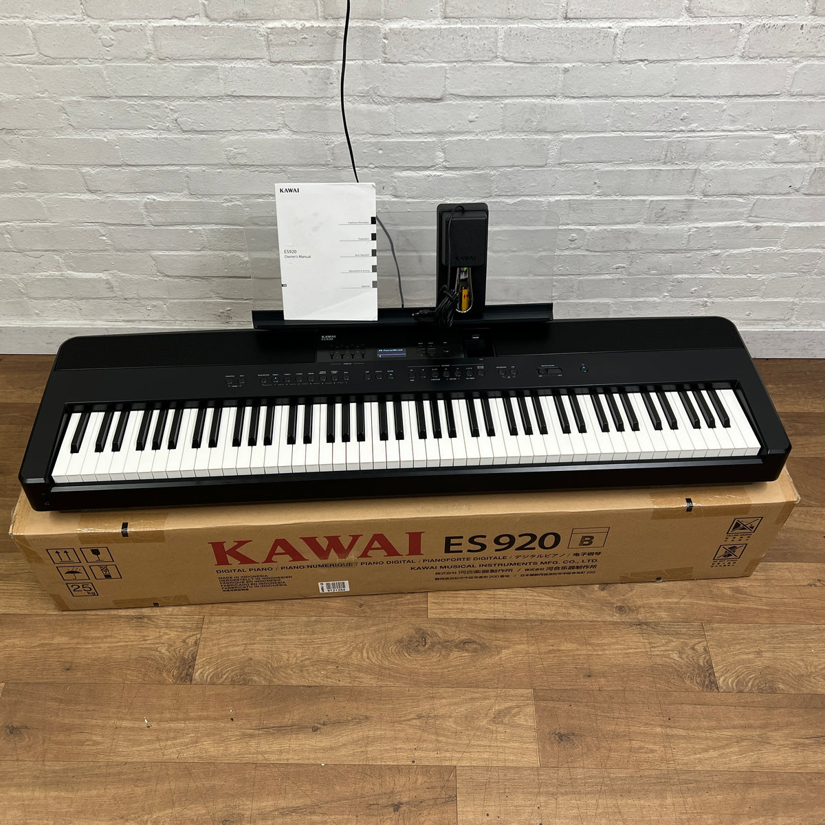 Kawai ES920B Digital Piano, Black; Serial No: G864189 | Second Hand