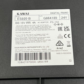 Kawai ES920B Digital Piano, Black; Serial No: G864189 | Second Hand