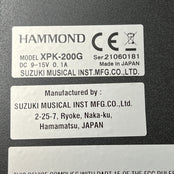Hammond XPK200G MIDI Pedalboard; Serial No: 21060181 | Ex Demo