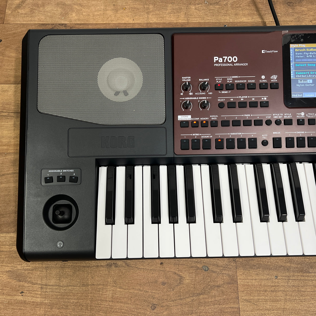 Korg PA700 Keyboard; Serial No: 67937 | Second Hand