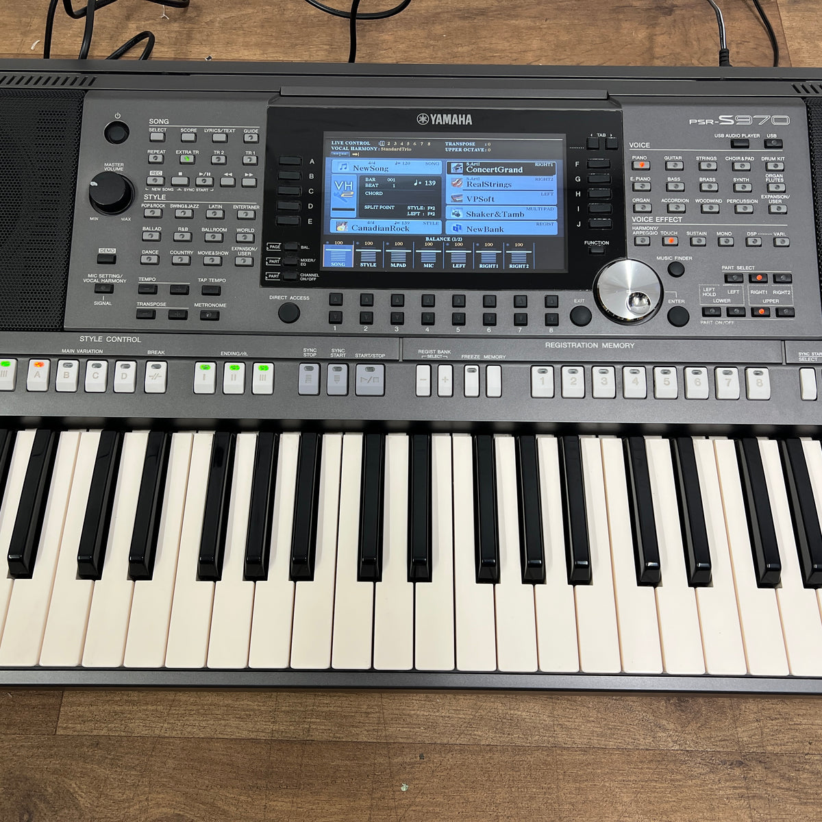 Yamaha PSR-S970 Keyboard; Serial No: BCWM01056 | Second Hand