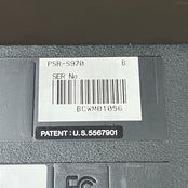 Yamaha PSR-S970 Keyboard; Serial No: BCWM01056 | Second Hand