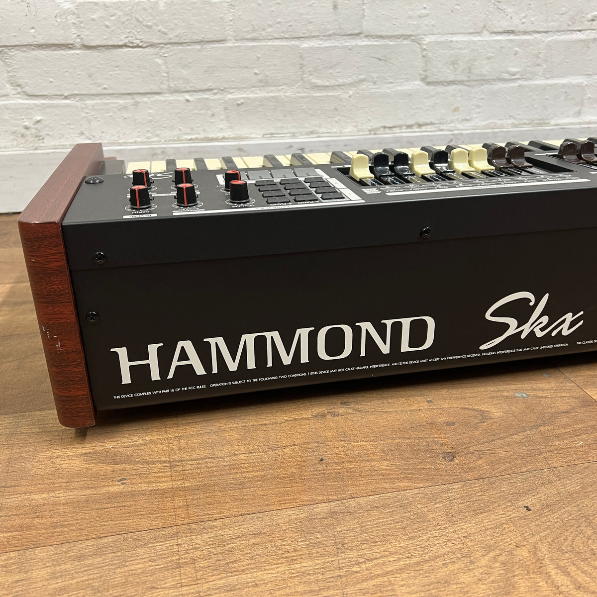Hammond  SKX Dual Manual Keyboard & Case; Serial No: 19050009 | Second Hand
