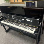 Yamaha U10 B1 Upright Piano; Polished Ebony: Serial No: 4507124 | Second Hand