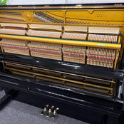 Yamaha U3 Upright Piano in Polished Black: Serial No: H2019707 | Second Hand