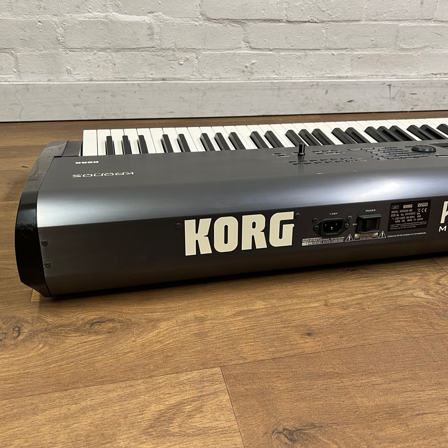 Korg Kronos 88 Music Workstation; Serial No: 882 | Second Hand