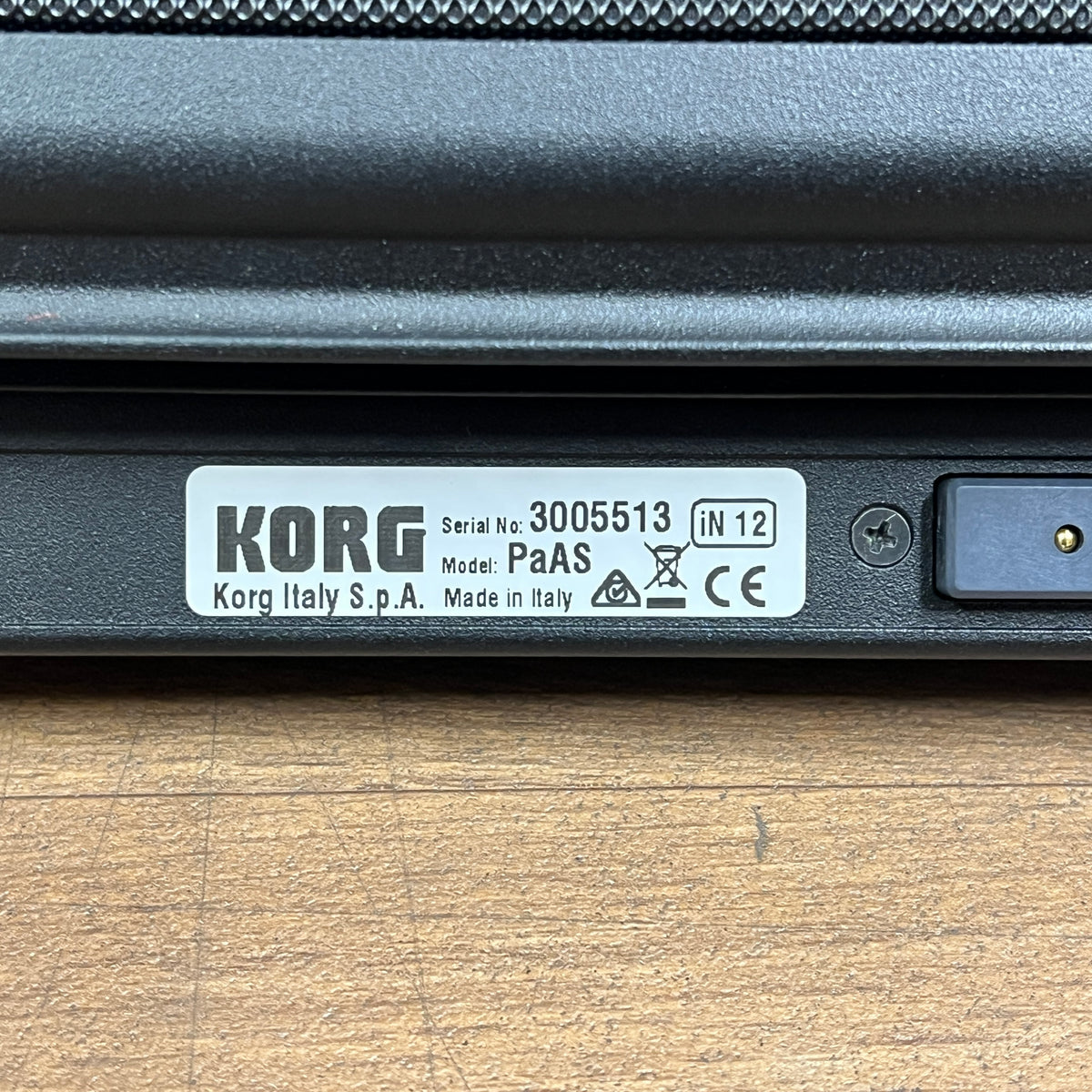 Korg PaAS Keyboard Speaker Amp System; Serial No: 3005513 | Second Hand