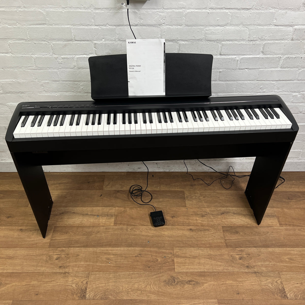 Kawai ES120 Portable Piano With Stand; Serial No: G911879 | Second Hand