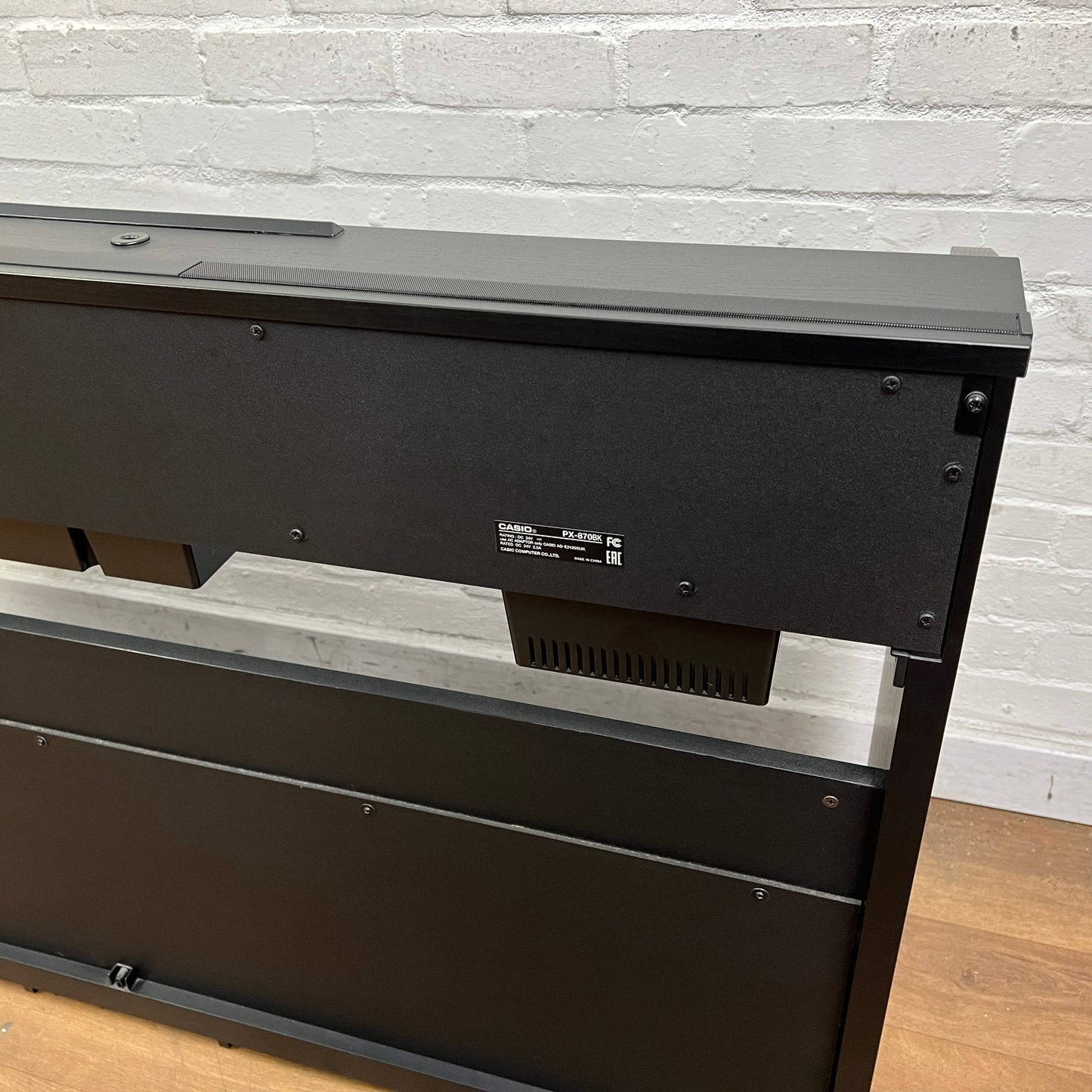 Casio PX870 Black Compact Digital Piano; Serial Number: 941ADC582009043 | Second Hand