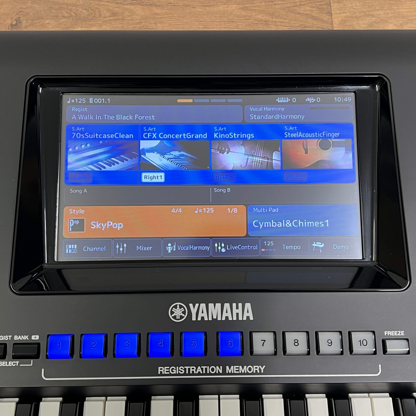 Yamaha Genos 1 Arranger Workstation; Serial Number: BEBK01014 | Second Hand