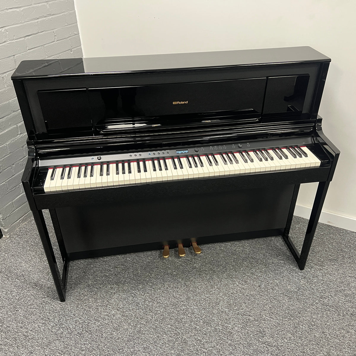 Roland LX706 Digital Piano, Polished Ebony; Serial No: Z9L0721 | Second Hand