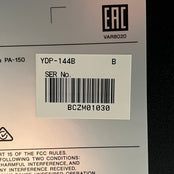 Yamaha YDP144 Digital Piano, Black; Serial No: BCZM01030 | Second Hand