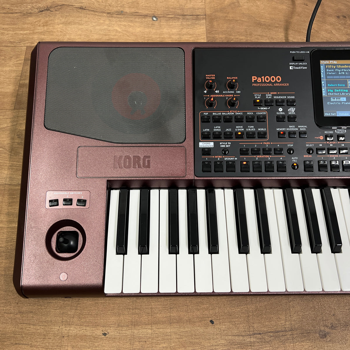 Korg PA1000 Arranger Keyboard; Serial No: 6433 | Second Hand