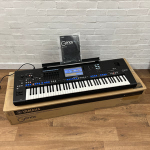 Second Hand Yamaha Genos 1 Arranger Keyboard: Serial No: BEXO01133