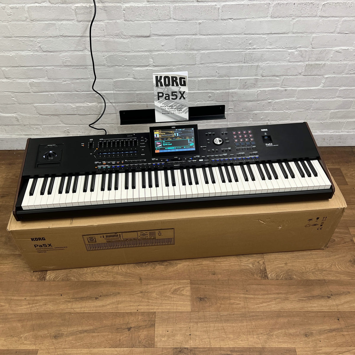 Korg Pa5X 88 Note Arranger Workstation Keyboard; Serial No: 9000481 | Second Hand