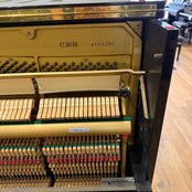 Yamaha U30 B1 Upright Piano in Polished Black: Serial No: 4692296 | Second Hand
