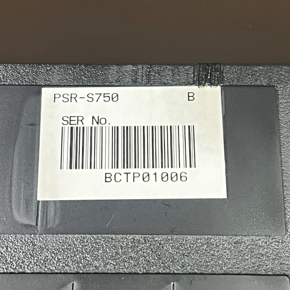 Yamaha PSR-S750 Arranger Keyboard; Serial No: BCTP01006 | Second Hand