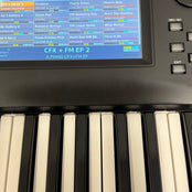 Yamaha MODX6 Synthersizer Keyboard; Serial No: BBZH01015 | Second Hand