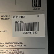 Yamaha CLP745 Rosewood Digital Piano; Serial No: BCCK01043 | Ex Display