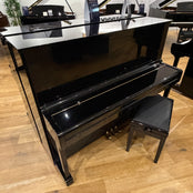 Yamaha U10 B1 Upright Piano in Polished Black: Serial No: 4391720 | Second Hand