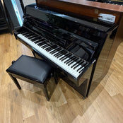 Zender Compact Upright Piano in Polished Ebony: Serial No: 9184 | Second Hand