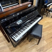 Zender Compact Upright Piano in Polished Ebony: Serial No: 9184 | Second Hand