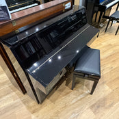 Zender Compact Upright Piano in Polished Ebony: Serial No: 9184 | Second Hand