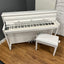 Kawai CA99 White Digital PIano With Matching Stool; Serial Number: G560569 | Second Hand