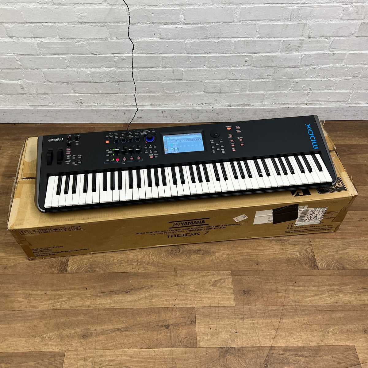 Yamaha MODX7 Synthersizer Keyboard; Serial No: BBZH01001 | Second Hand