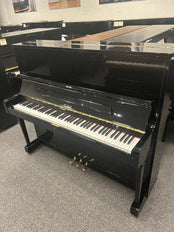 Petrof 125 III Upright Piano; Polished Ebony Serial No: 566592 | Second Hand