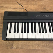Yamaha P125 Portable Piano; Black; Serial No: BBYK01507 | Second Hand