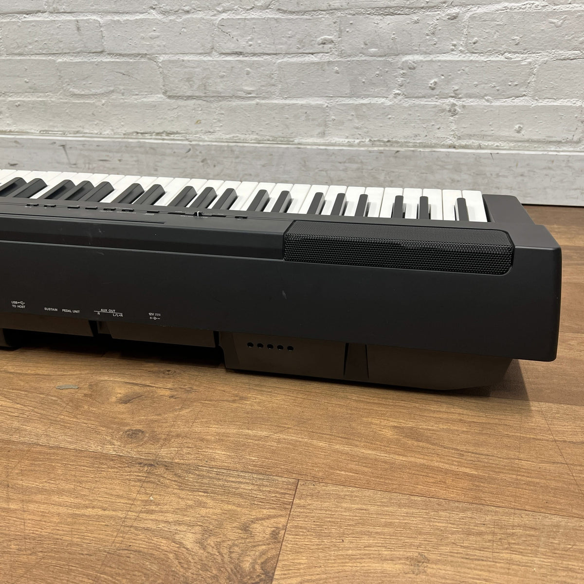 Yamaha P125 Portable Piano; Black; Serial No: BBYK01507 | Second Hand