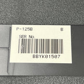 Yamaha P125 Portable Piano; Black; Serial No: BBYK01507 | Second Hand