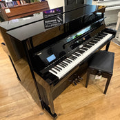 Kemble K113 Upright Piano in Polished Ebony: Serial No: J29248647 | Second Hand