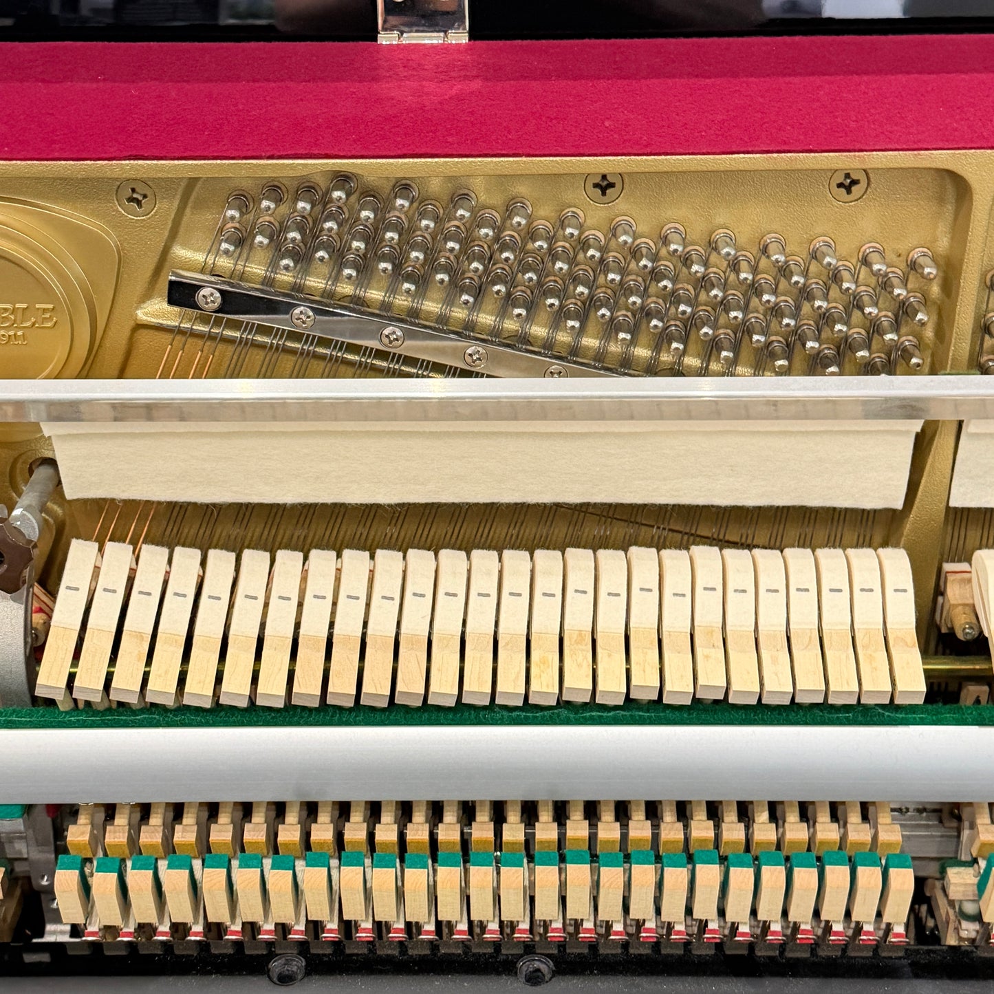 Kemble K113 Upright Piano in Polished Ebony: Serial No: J29248647 | Second Hand