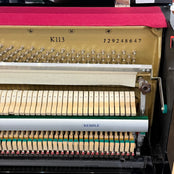Kemble K113 Upright Piano in Polished Ebony: Serial No: J29248647 | Second Hand