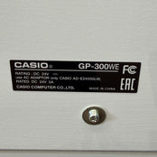 Casio GP300 Digital Piano White,  With Matching Stool: Serial No: 935BDC591007864 | Second Hand