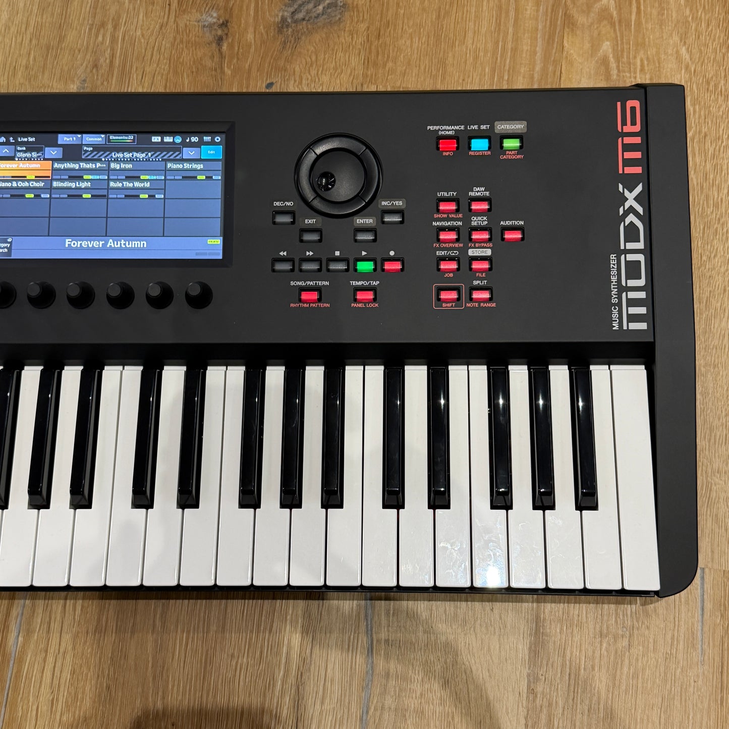 Yamaha MODX-M6 Synthesizer Keyboard 61 Keys; Serial No: BCGJ01019 | Second Hand