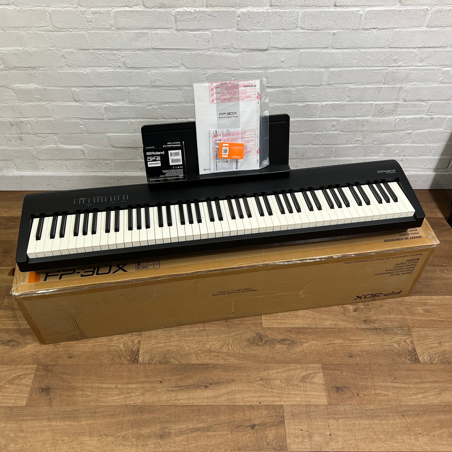 Roland FP30X Black Portable Digital Piano; Serial No: I8R6756 | Second Hand