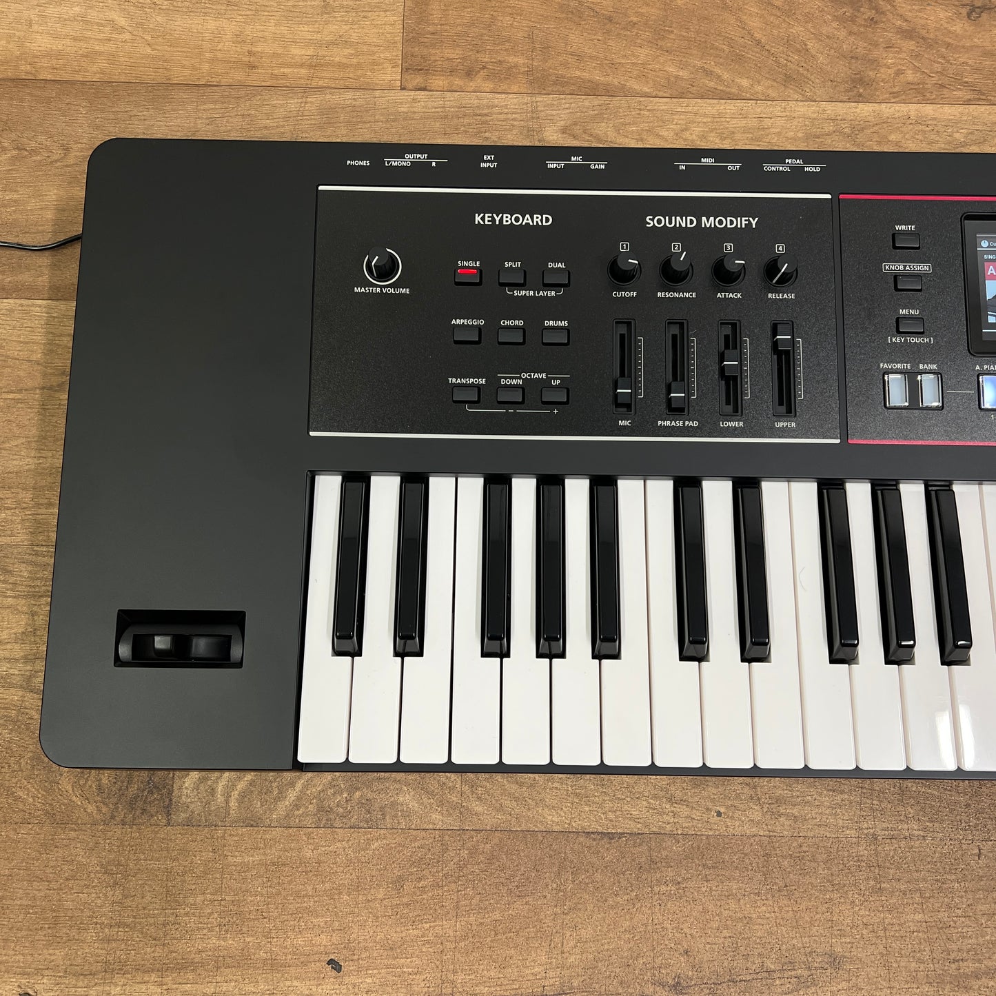 Roland JUNO D6 Synthesizer Keyboard; SN: Z4R1178 | Second Hand