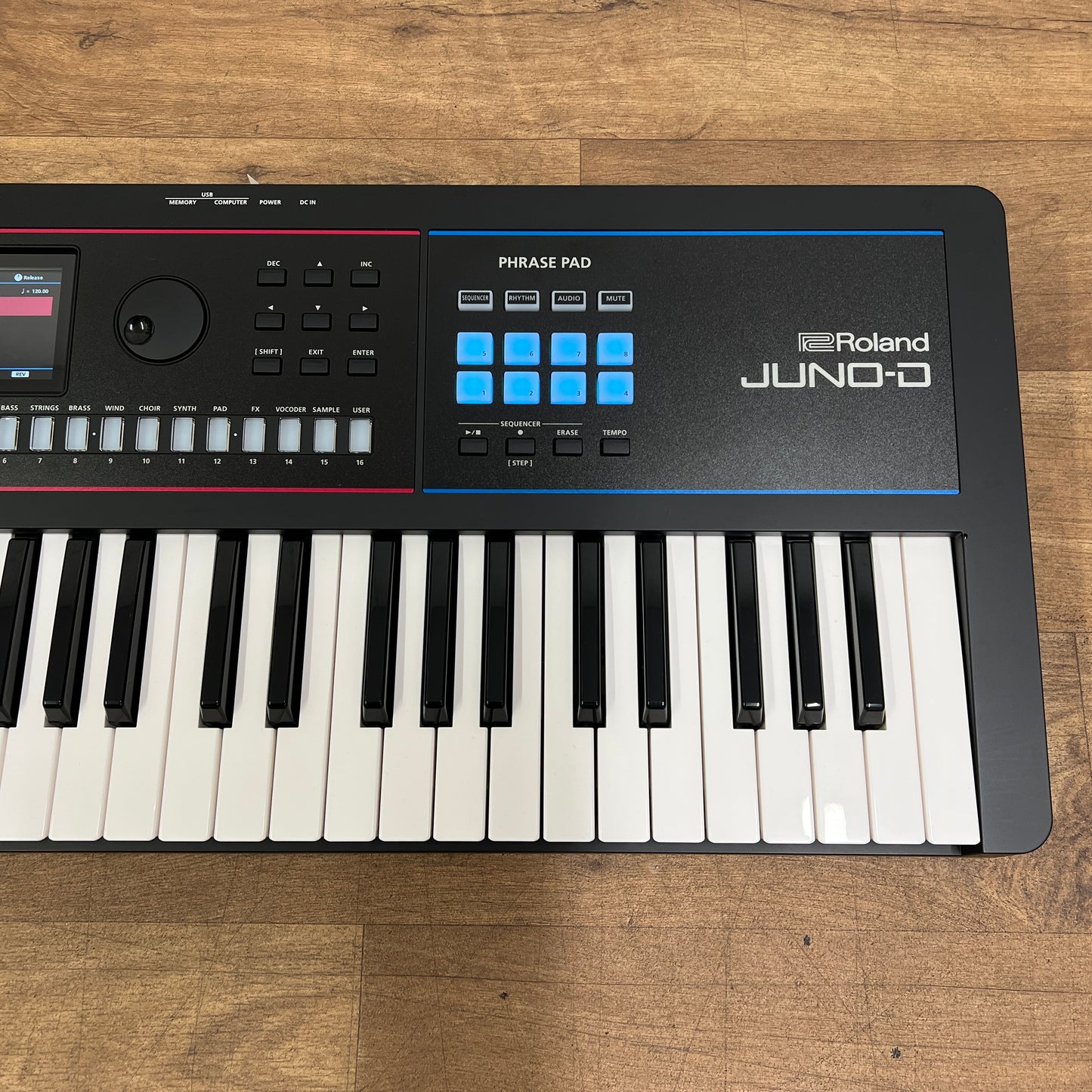 Roland JUNO D6 Synthesizer Keyboard; SN: Z4R1178 | Second Hand