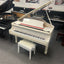 Samick SG155 Grand Piano in Polished White: Serial No: IMFG0547 | Second Hand