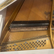 Samick SG155 Grand Piano in Polished White: Serial No: IMFG0547 | Second Hand