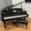 Yamaha CLP465GP Digital Grand Piano With Matching Stool; Serial No: BCRJ01001 | Second Hand
