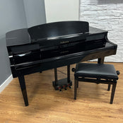 Yamaha CLP465GP Digital Grand Piano With Matching Stool; Serial No: BCRJ01001 | Second Hand