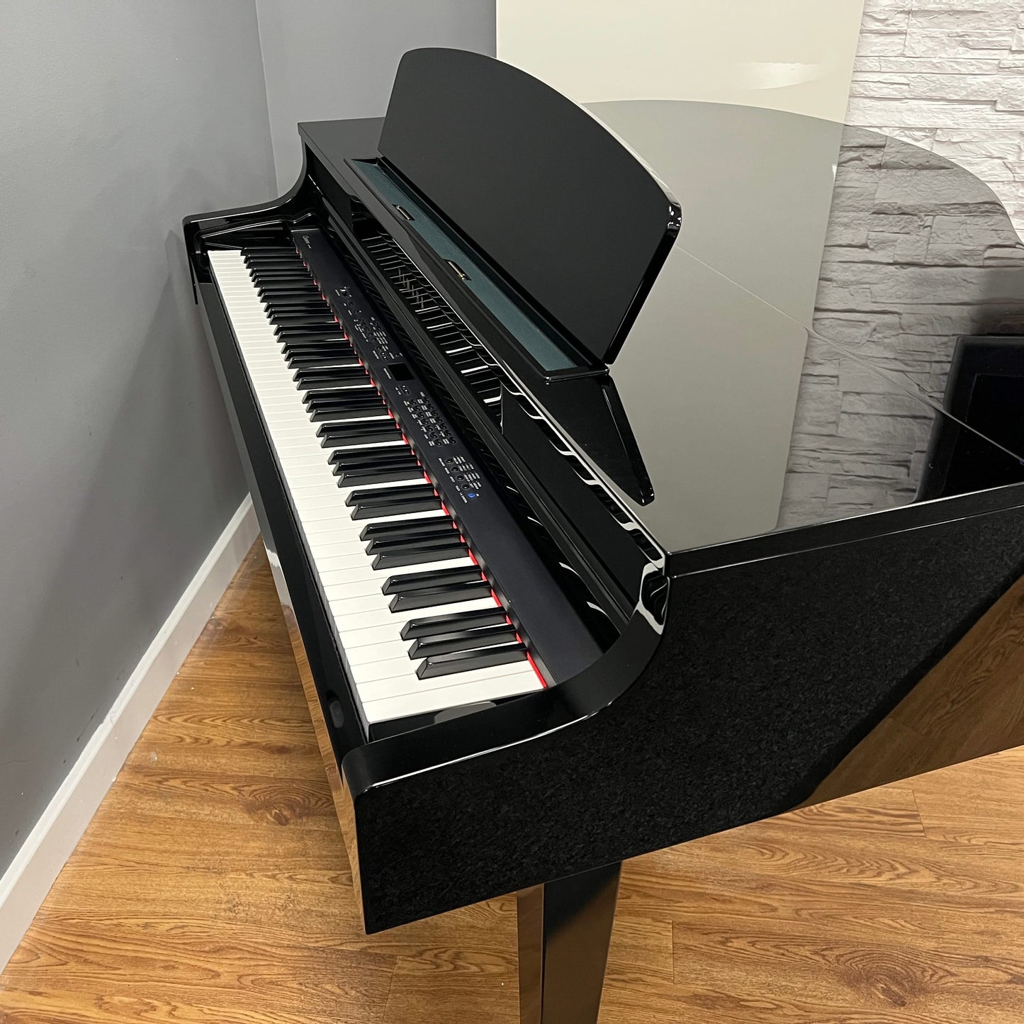 Yamaha CLP465GP Digital Grand Piano With Matching Stool; Serial No: BCRJ01001 | Second Hand