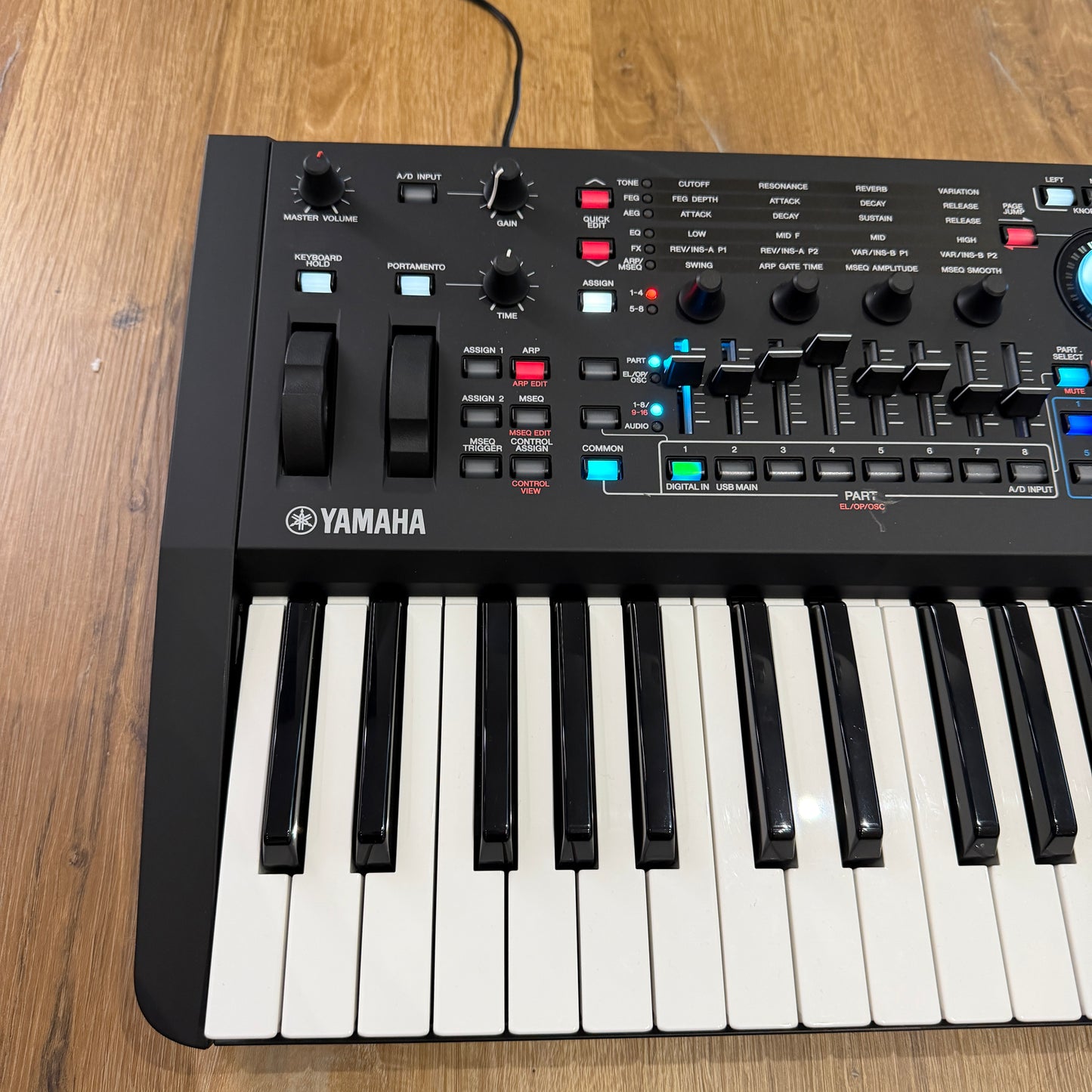 Yamaha MODX-M6 Synthesizer Keyboard | 61 Keys; Serial No: BCGJ01019 | Second Hand