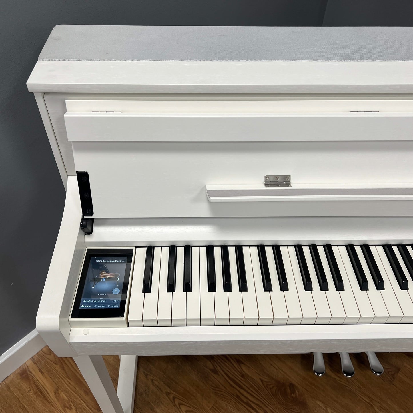 Kawai CA901 White Digital Piano With Matching Stool; SN: G853200 | Second Hand