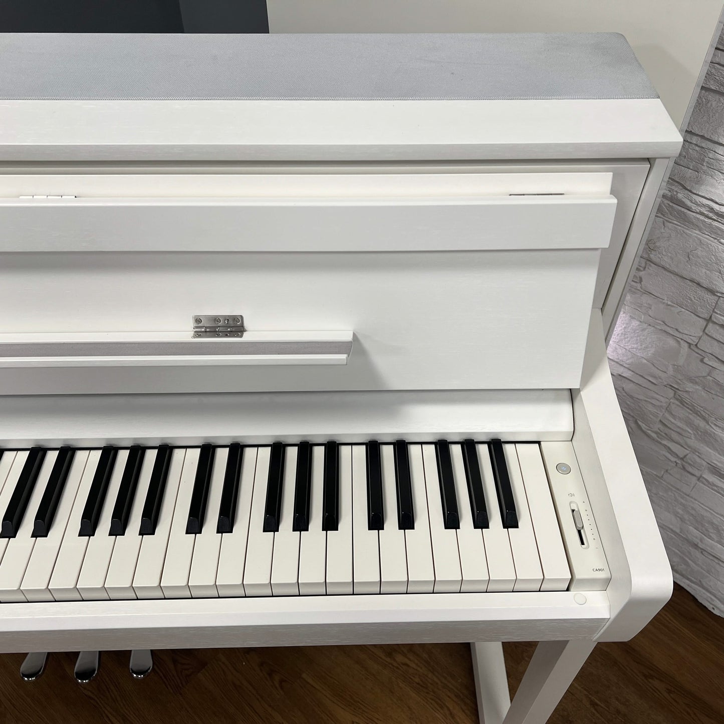Kawai CA901 White Digital Piano With Matching Stool; SN: G853200 | Second Hand