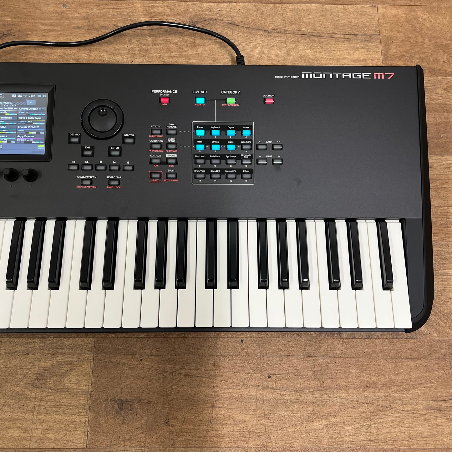 Yamaha Montage M7 Workstation Keybaord; Serial No: BCEX01007 | Second Hand